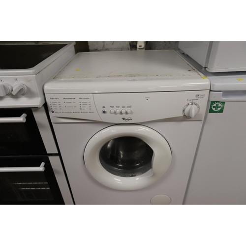 135 - Whirlpool washing machine - warranted until 12 nooon Tuesday following the above sale