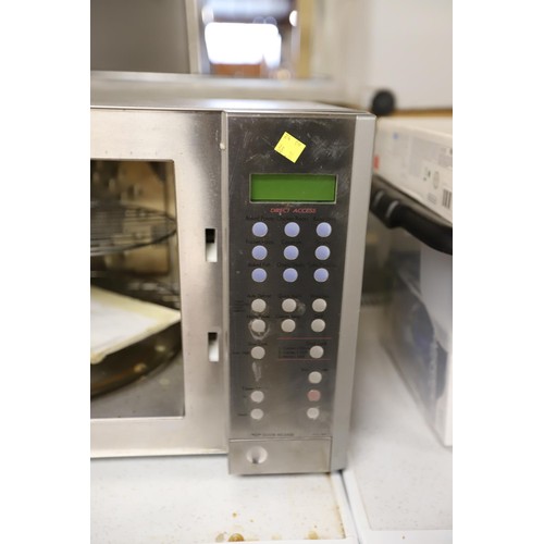 140 - Sanyo microwave - warranted until 12 noon Tuesday following the above sale