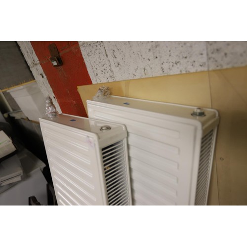 144 - 2 radiators, 6 foot, white