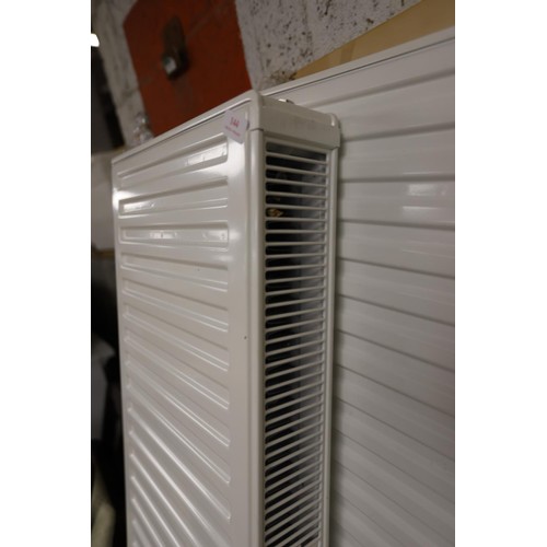 144 - 2 radiators, 6 foot, white