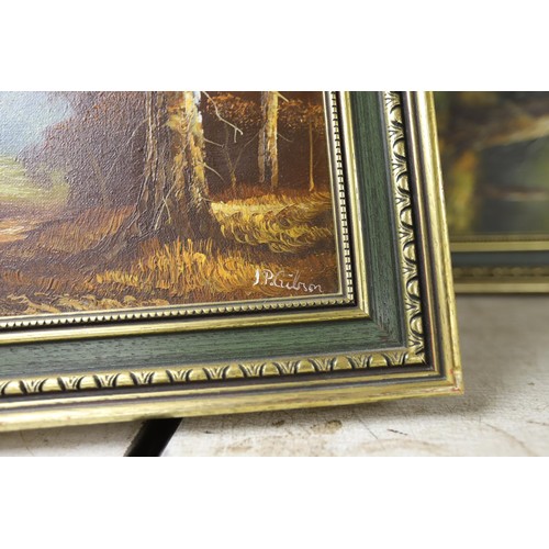 196 - Set of 3 framed paintings