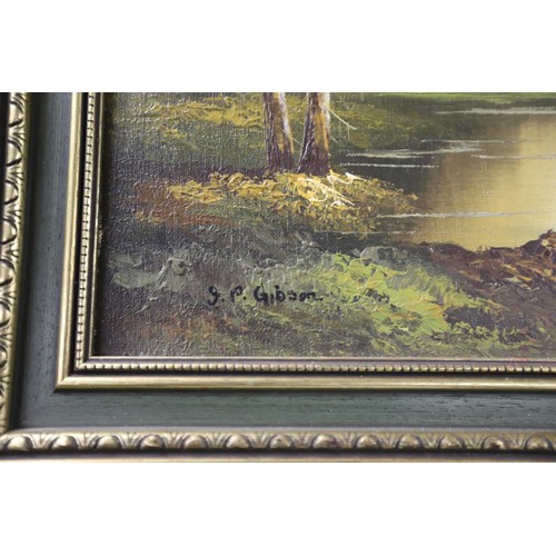 196 - Set of 3 framed paintings