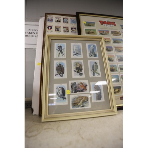 203 - Qty of various framed collectors cards