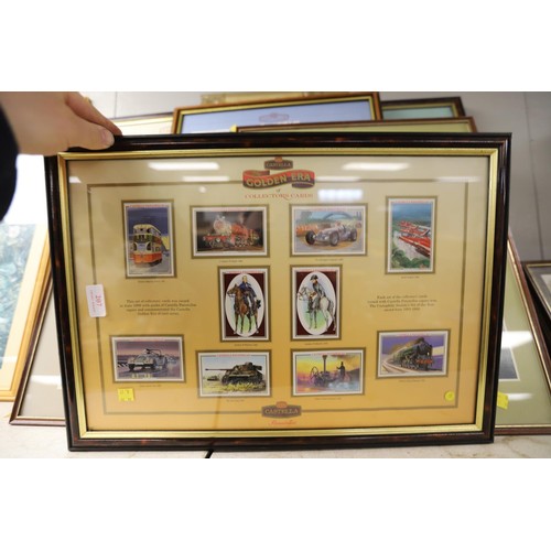 207 - Qty of various framed collectors cards