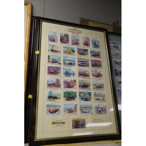 207 - Qty of various framed collectors cards