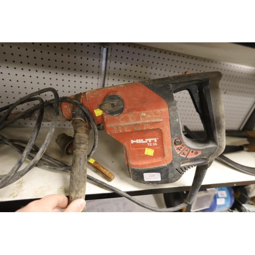 220 - Hilti TE56 mini breaker & drill