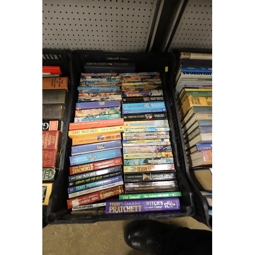 282 - 6 crates of various books