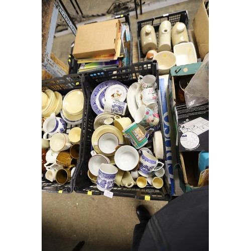 332 - 2 boxes of crockery