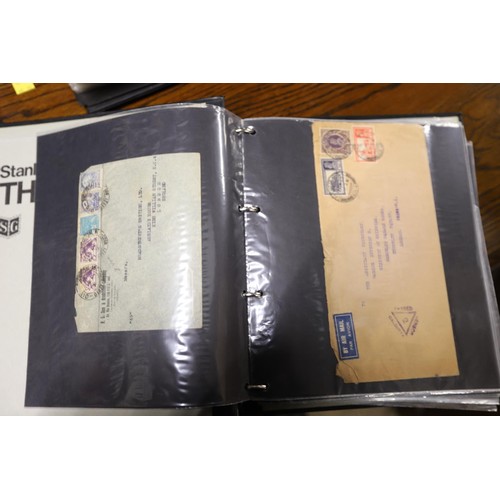 409 - 2 albums of first day covers & commercial envelopes