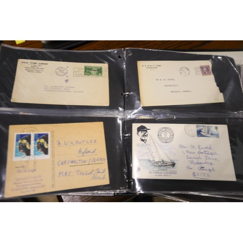 409 - 2 albums of first day covers & commercial envelopes