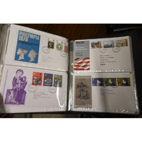 409 - 2 albums of first day covers & commercial envelopes