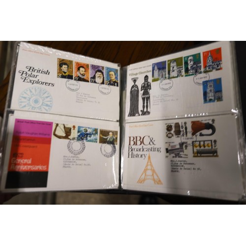 409 - 2 albums of first day covers & commercial envelopes