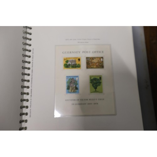 411 - 2 stamp albums, Channel Island & Isle of Man