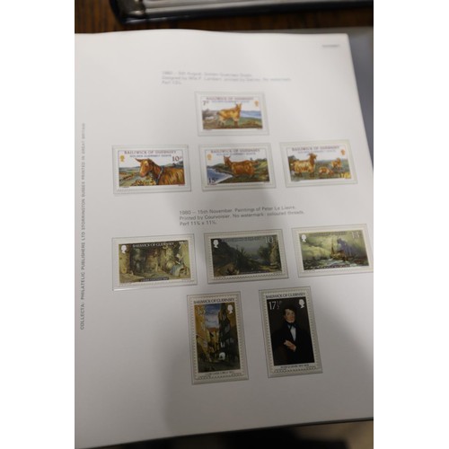 411 - 2 stamp albums, Channel Island & Isle of Man