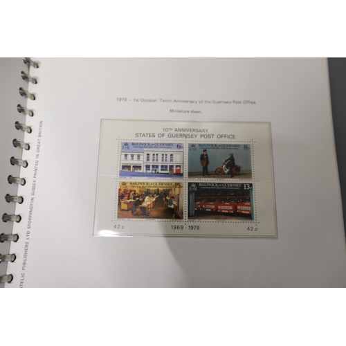 411 - 2 stamp albums, Channel Island & Isle of Man