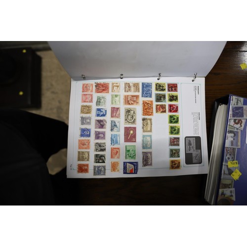 419 - Comprehensive world stamps collection in 2 Stanley Gibbons albums