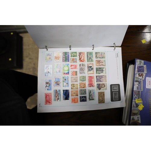 419 - Comprehensive world stamps collection in 2 Stanley Gibbons albums