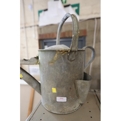 444 - galvnised watering can