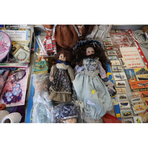 528 - Various porcelain dolls