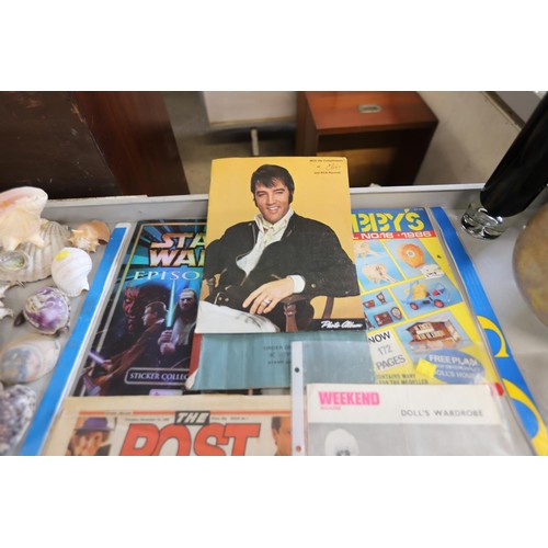 554 - Ephemera - Elvis photo album from RCA Records, Shell Great Britain's, 1960 Rome Olympic special flig... 