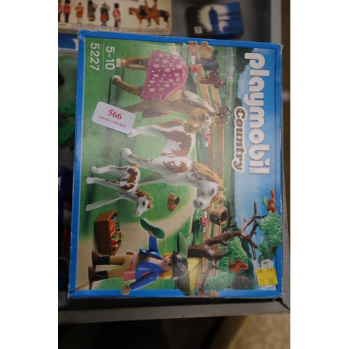 566 - Various Playmobil sets - some old