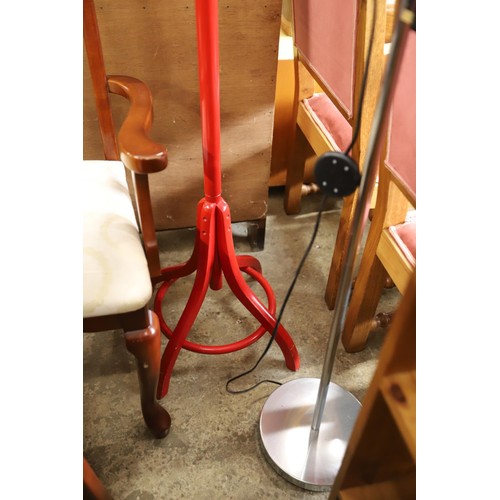 602 - Red coat stand