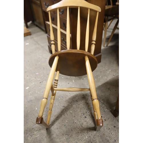 657 - 3 round seated kitchen chairs