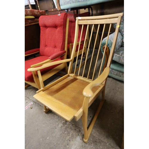 672 - Stick back armchair frame