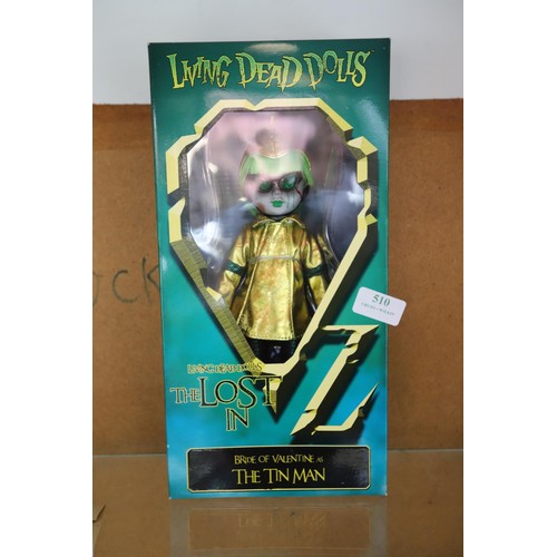 510 - Living dead boxed doll - bride of valentine from 'lost n oz' collection