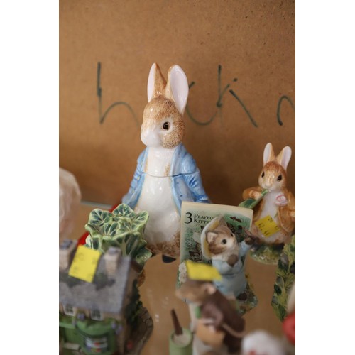 520 - Qty of The World of Beatrix Potter loose figurines