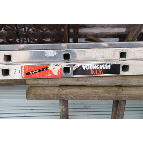 10 - Youngman, 3.5 extension ladder