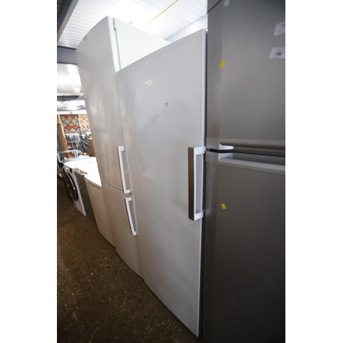 238 - Beko upright freezer - warranted until noon Tues following the above sale