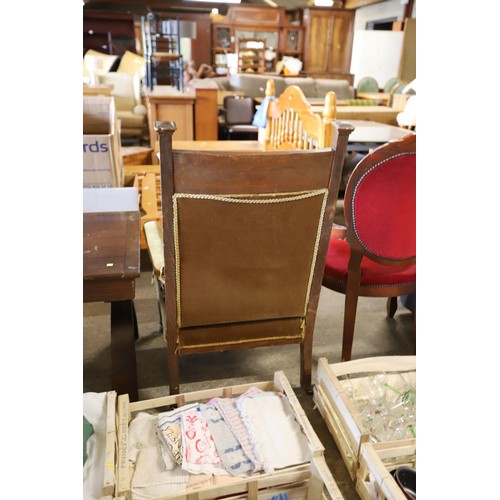 607 - 2 x antique chairs