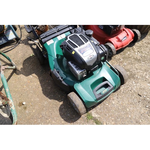 72 - Atco quattro 22s mower with briggs & stratton ready start engine