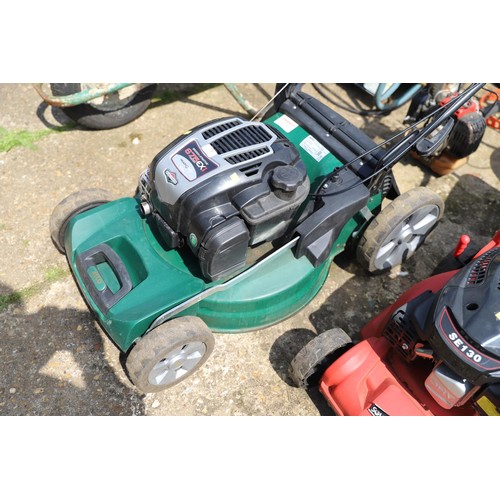 72 - Atco quattro 22s mower with briggs & stratton ready start engine