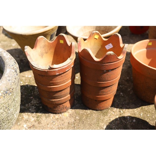 79 - 2 terracotta chimneys