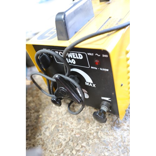 114 - Top Weld 140 welder - to be rewired by a qualified electrician