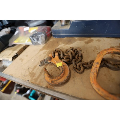 169 - Heavy duty lifting chain with eye