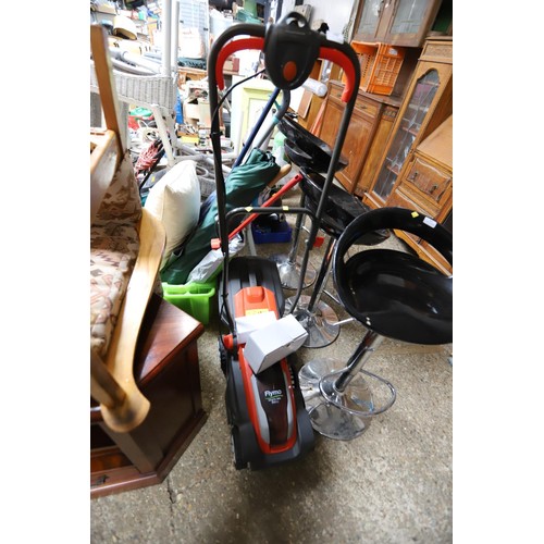 226 - Lawnmower, cordless, Flymo - warranted until 12 noon Tuesday following the above sale