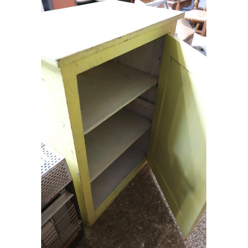 230 - Large vintage painted pine cupboard