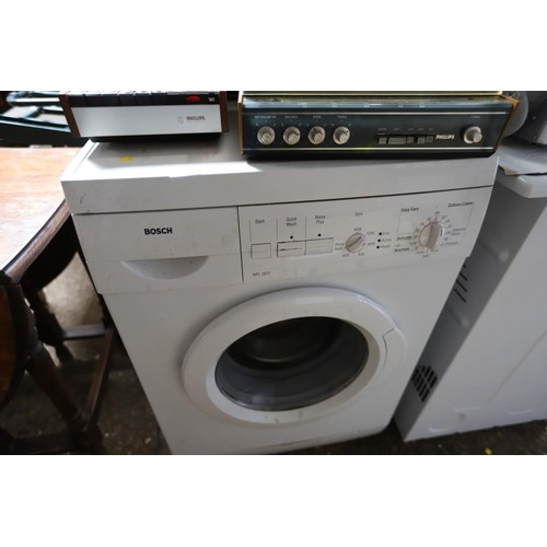 235 - Bosch washing machine - full working order - warranted until 12 noon Tuesday following the above sal... 