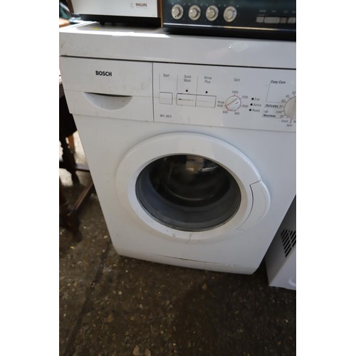 235 - Bosch washing machine - full working order - warranted until 12 noon Tuesday following the above sal... 