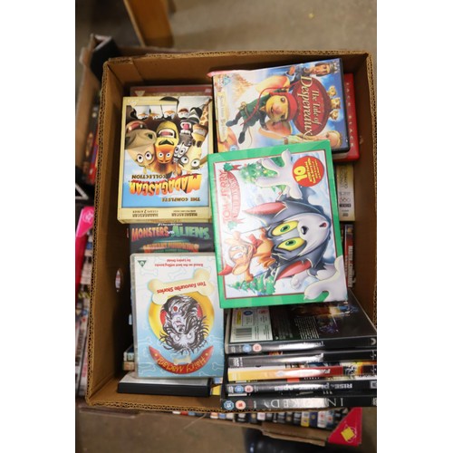 316 - 3 boxes of DVD's