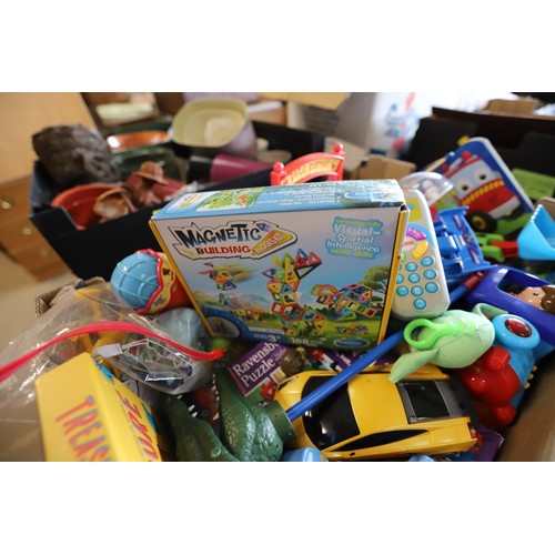 329 - Box of children's toys & games