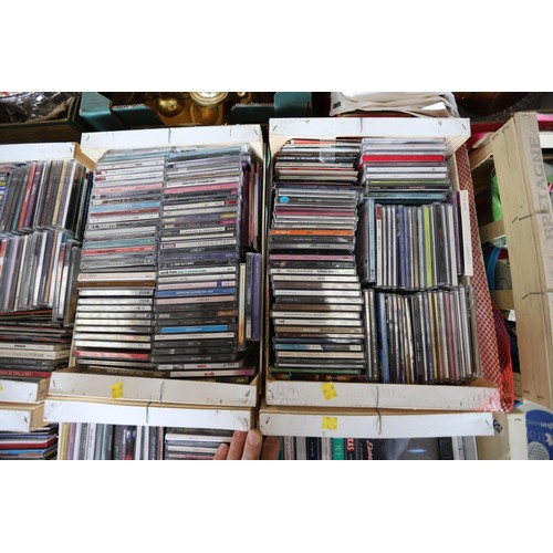 336 - 6 small crates of CD's & cassettes