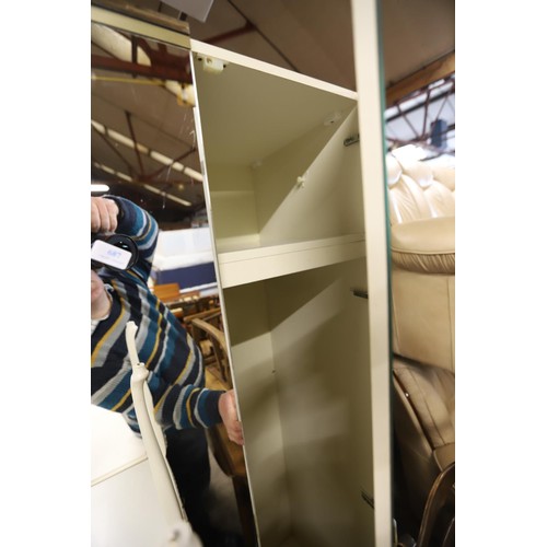 378 - 2 mirror door wardrobes