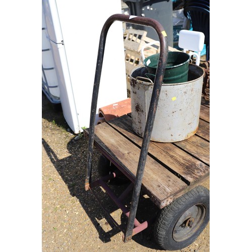 7 - vintage garden trolley