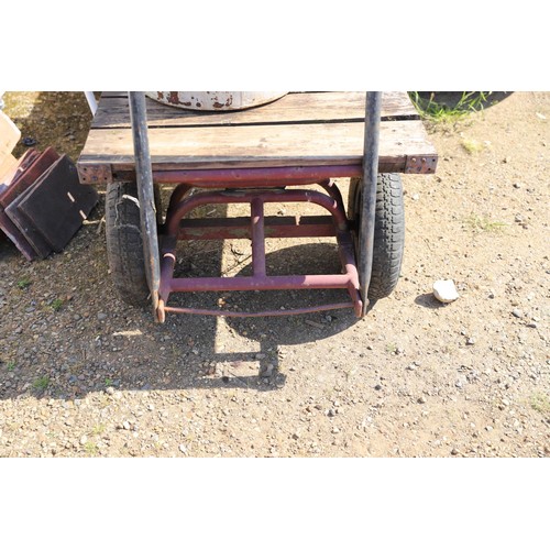 7 - vintage garden trolley