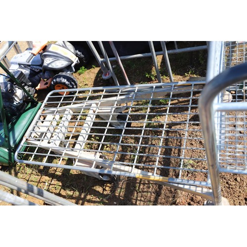 62 - Metal garden trolley