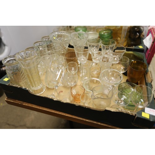 116 - 2 boxes of glassware